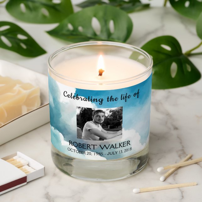 Celebrating the life, in loving Memory Scented Candle (Lit)