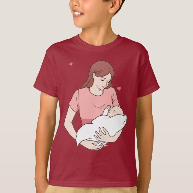 Celebrating the Unconditional Love of Mothers -  T-Shirt (Front)