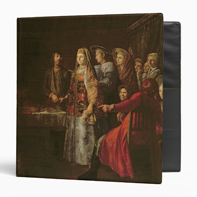 Celebrating the Wedding Agreement, 1777 Binder (Front/Inside)