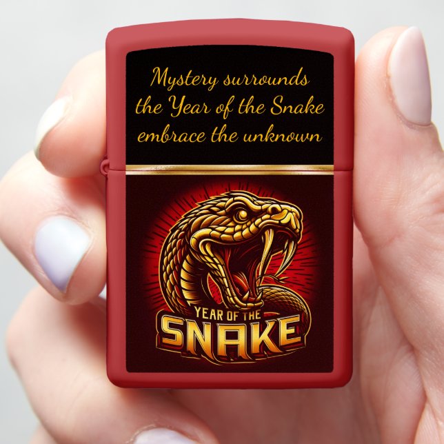 Celebrating the year of the snake! 2025 zippo lighter (In Hand)