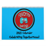 Celebrating Togetherness 2021! Autism Charity Calendar at Zazzle
