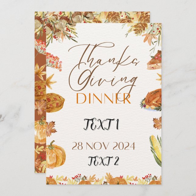 Celebrating Togetherness Holiday Card (Front/Back)