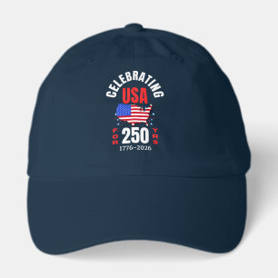 Celebrating USA for 250 Yrs American Independence Hat