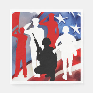Celebrating Veterans Napkins
