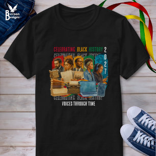Celebrating VOICES THROUGH TIME BHM 2027 T-Shirt