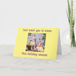**CELEBRATING WITH YOU** THIS HOLIDAY SEASON CARD