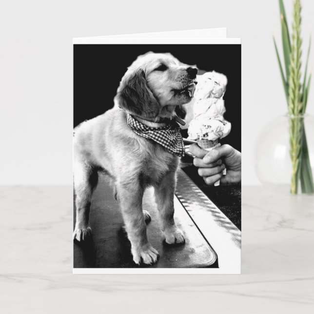 CELEBRATING "YOUR 40th" with SOME ICE CREAM! Card (Front)