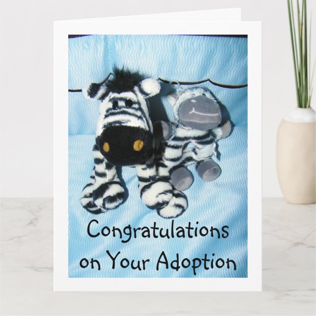 CELEBRATING YOUR **ADOPTION** CARD (Front)