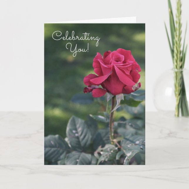Celebrating Your Inner Beauty Birthday Card (Front)