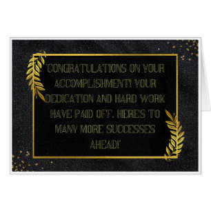 Celebrating Your Success Cards