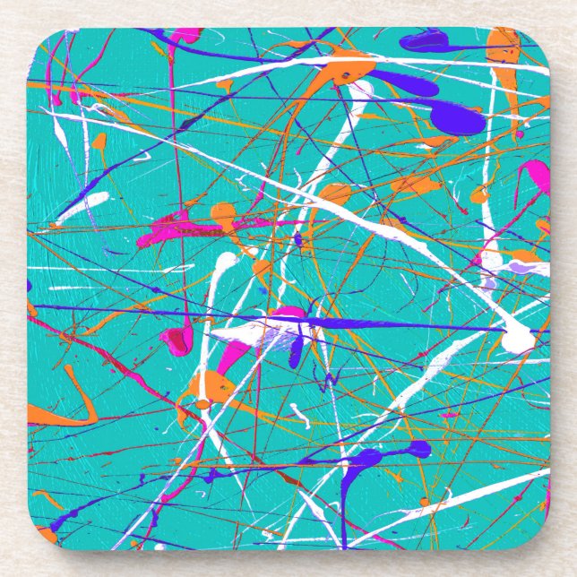 Celebration #2 beverage coaster (Front)