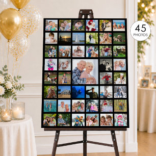 Celebration 45 Photo Collage Foam Board