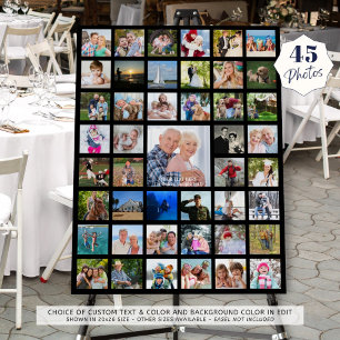 Celebration 45 Photo Collage Foam Board