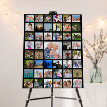 Celebration 45 Photo Collage Foam Board
