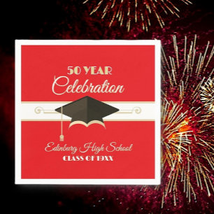 Celebration! 50 Year Class Reunion  Napkins
