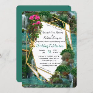 Celebration at the Magical Fantasy Lake Invitation