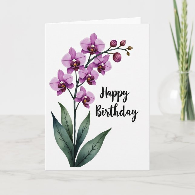 Celebration Botanical Card (Front)