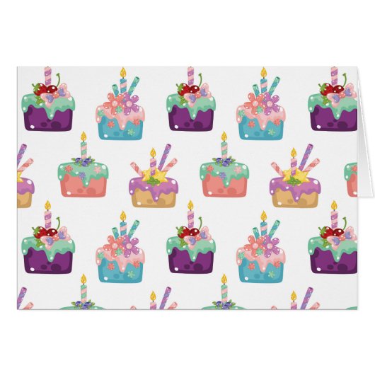 Celebration Cakes Cards (Front Horizontal)