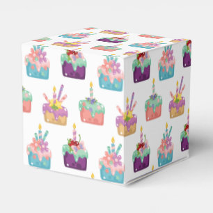 Celebration Cakes Favor Boxes