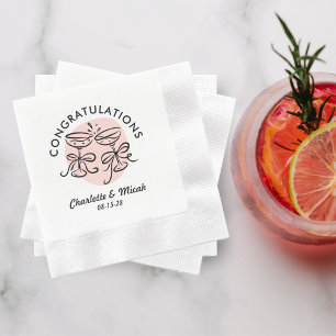 Celebration Cheers Doodle Napkins