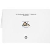 Celebration (Come To My Party) Cards (Back Horizontal)