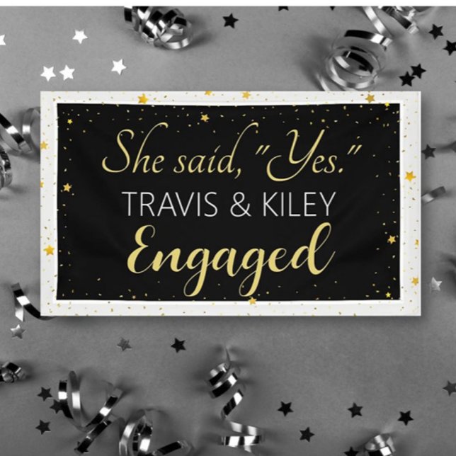 Celebration! Custom Engagement party banner (Creator Uploaded)