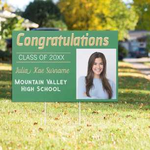 Celebration! Custom Graduation Party Yard Sign