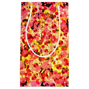 Celebration Dots 13-Pink Lemonade Small Gift Bag