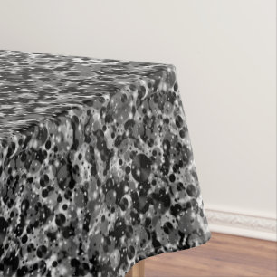 Celebration Dots 19-Black Cotton Tablecloth 52x70