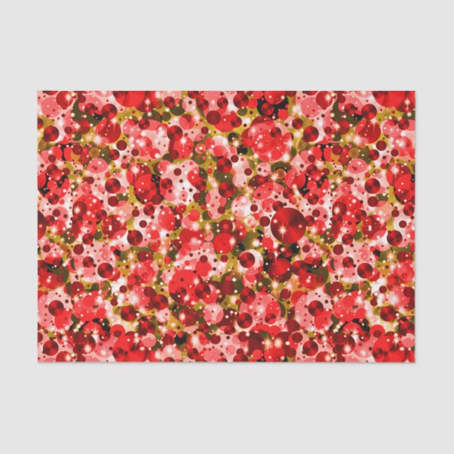 Celebration Dots-6-Strawberry Kiwi- Tissue Paper (Front)