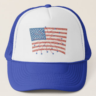 Celebration Fireworks U.S. Flag on Hats