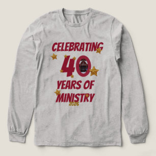 Celebration for 40th Anniversary Tri-Blend Shirt