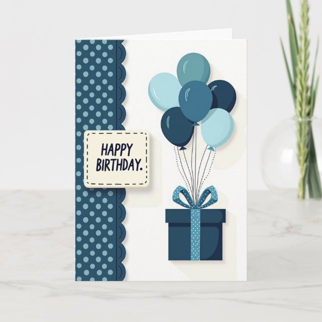 Celebration Gift Box Card (Front)