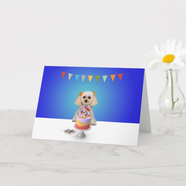 Celebration Greeting Card - Blank Inside 5x7 (Small Plant)