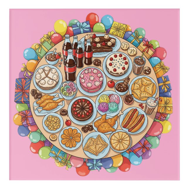 Celebration Hasn't Begun Yet Acrylic Print (Front)