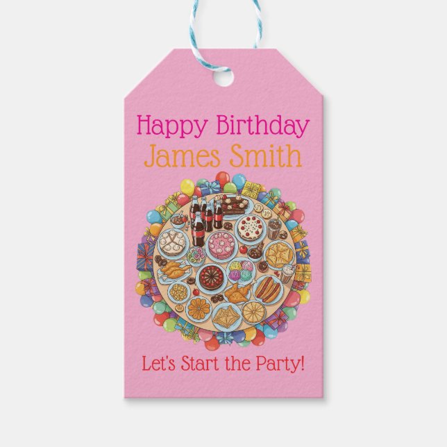 Celebration Hasn't Begun Yet Gift Tags (Front)