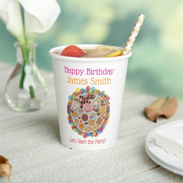 Celebration Hasn't Begun Yet Paper Cups (Insitu)