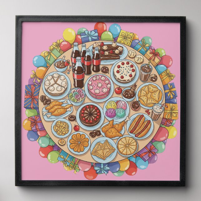 Celebration Hasn't Begun Yet Peel And Stick Photo Tile (Front Set)