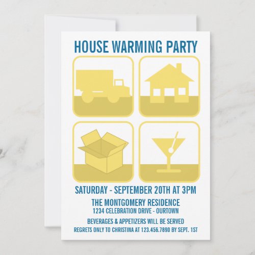 Celebration Housewarming Party Invitation
