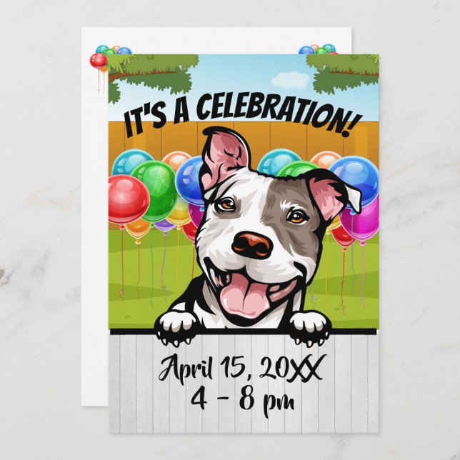 Celebration Invitation (Front/Back)