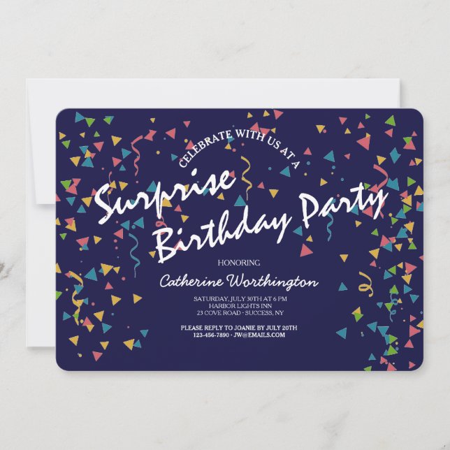 Celebration Invitation (Front)