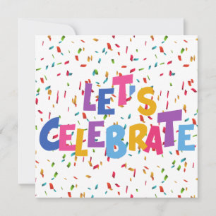 Celebration invitation
