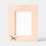 Celebration Life Memorial Keepsake Airplane Pilot Engraved Frames