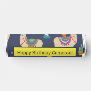 Celebration Llama Pattern Breath Savers® Mints
