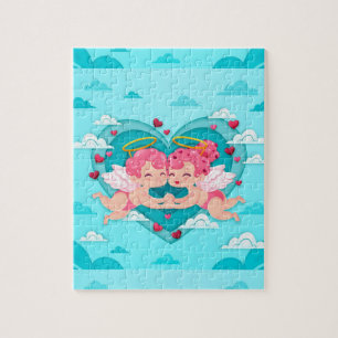 Celebration Love Hearts Jigsaw Puzzle