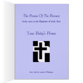 Celebration Of A Holy Baptism Baby Boy II (Inside (Right))