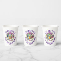 Celebration of Age 18th Birthday Party Paper Cups