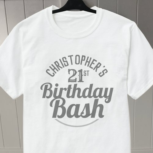 Celebration of Age 21st Birthday T_Shirt