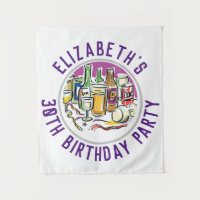 Celebration of Age 30th Birthday Tapestry