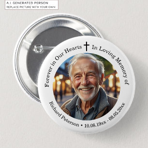 Celebration of Life 1 Special Photo Button